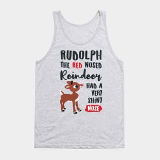 Rudolph the Red Nosed Reindeer © GraphicLoveShop Tank Top